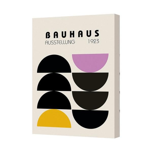 Benjamin Tate Design Bauhaus Exhibition 1923 Canvas Wall Art Poster Print