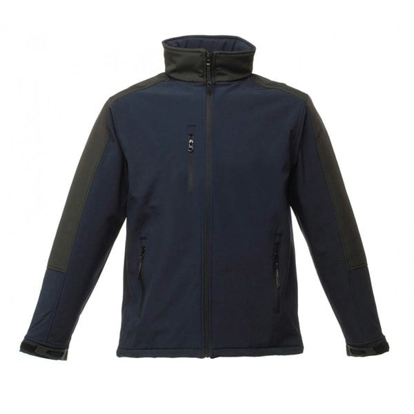 Regatta Mens Hydroforce 3-layer Membrane Waterproof Breathable Softshell Jackets - Navy/Black