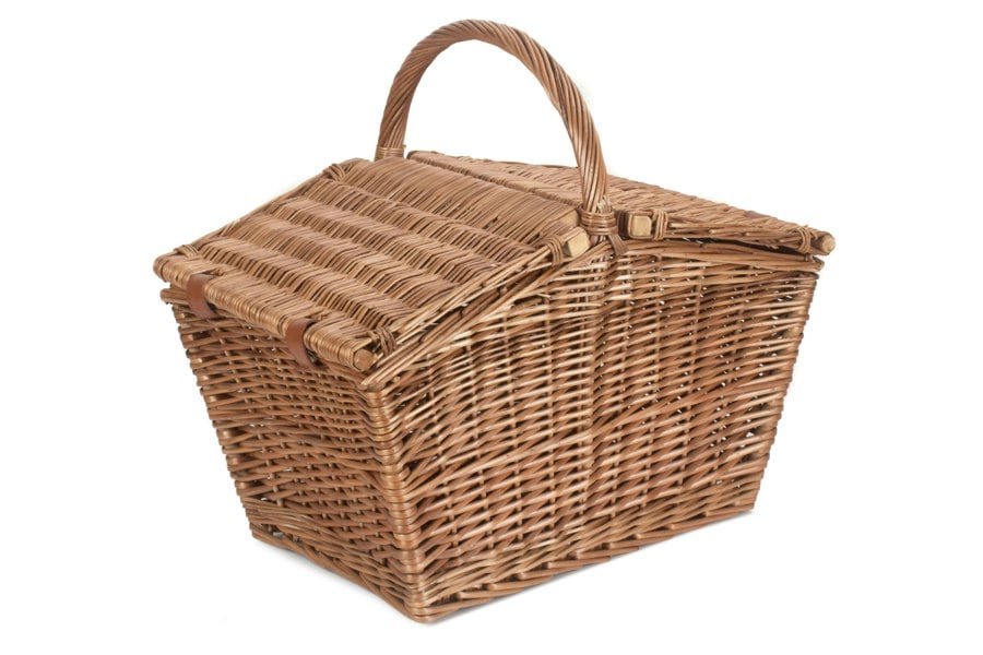 Wicker Picnic Baket with Lining