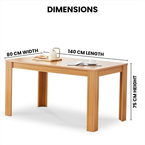 Kosy Koala Dining Table and 2 Benches Oak Effect Wood Table 2 Grey Velvet Benches Dining Room