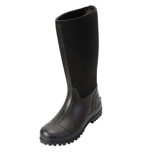 Mountain Warehouse Mens Mucker Neoprene Wellington Boots - Black