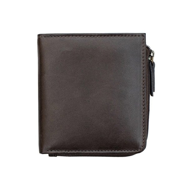 PRIMEHIDE Ridgeback Small Bifold Purse  brown