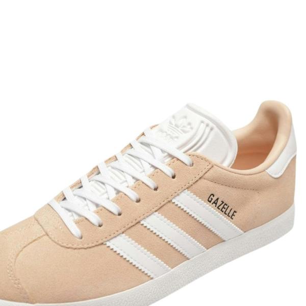 Adidas Gazelle Halo Blush Cloud White Core Black Trainers UK 3