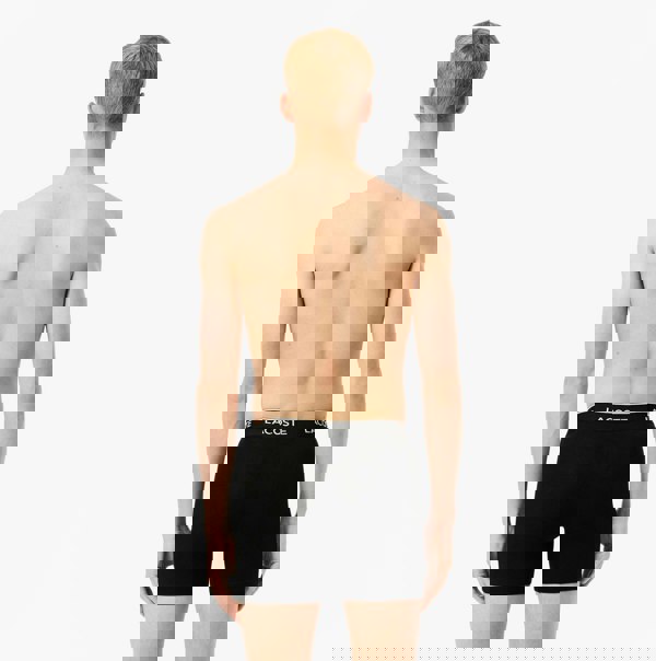 Lacoste 3 Pack Boxer Briefs Mens Boxer Briefs Black