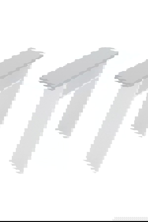 Living and Home Gray Top Rectangular Narrow Console Table Breakfast Coffee Bar Table