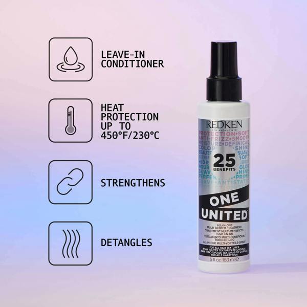 Redken One United  All-In-One Multi-Benefit Treatment, Manageability and Protection 150ml - Additional 2