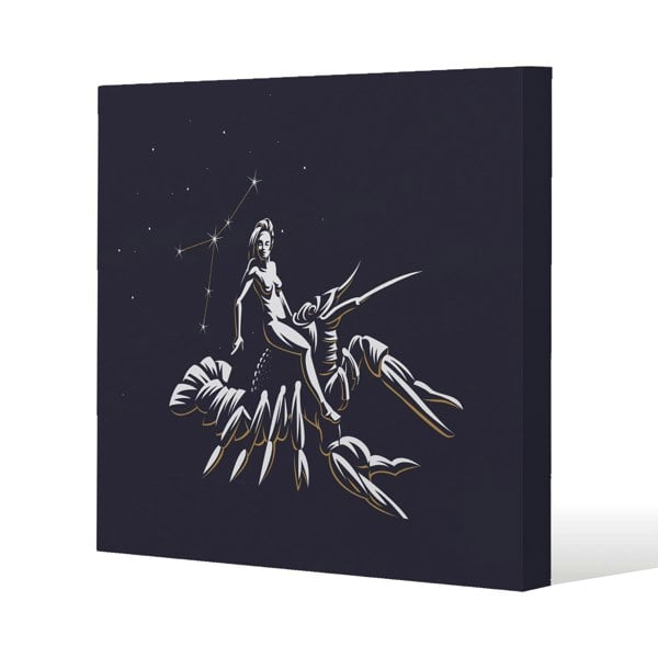 Benjamin Tate Design Sign of the zodiac cancer (canvas)