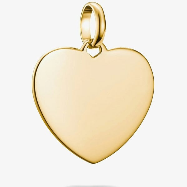 THOMAS SABO Charm Club Connect Gold Plated Large Heart Charm CC1274-413-39