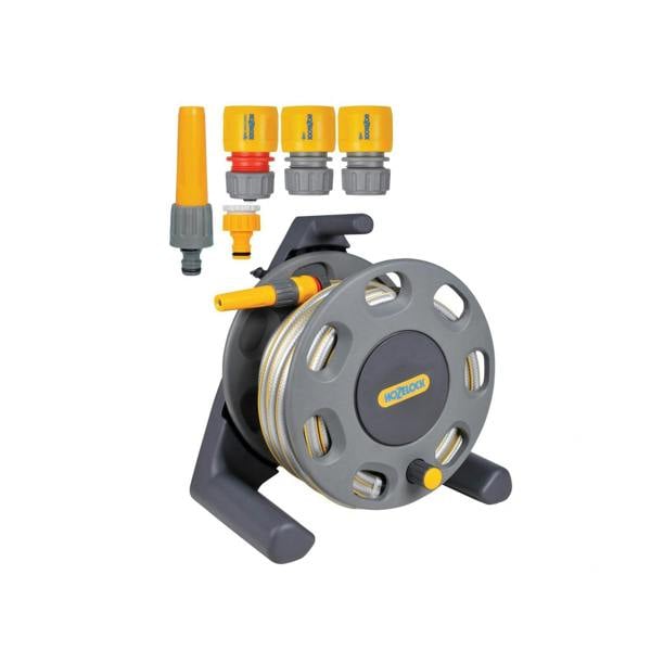 Hozelock Freestanding Compact Hose Reel - Multi Colour - 