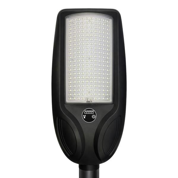 Milagro Venice Solar Lamp 200W 1500Lm 4000K Ip65 Black