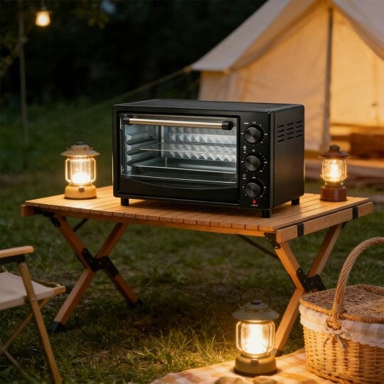 Havendro 25L Electric Mini Oven1350W  Countertop Cooker Oven Black