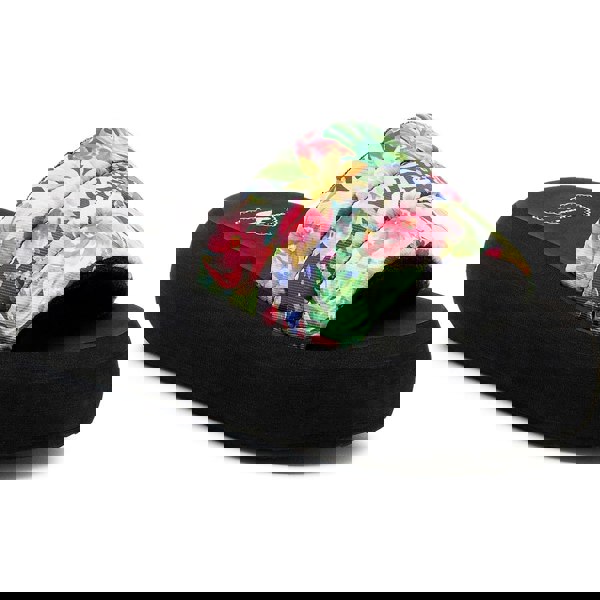 Rocket Dog Splash Bahama Textile Women's Black/Multi Sandals
