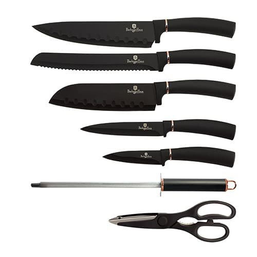 8-Piece Knife Set Berlinger Haus BH-2421 Black Rose