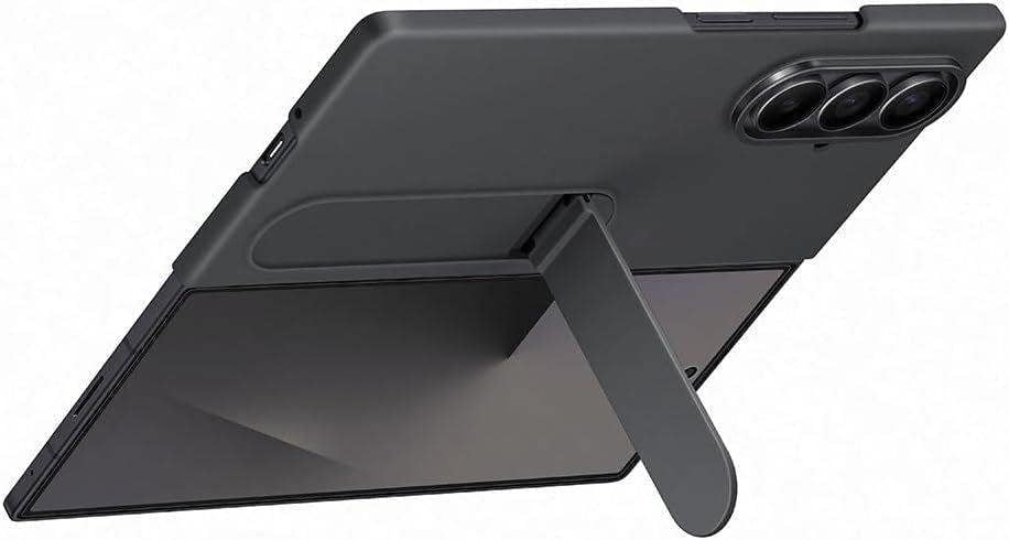 Samsung Galaxy Z Fold 7 8.0" Silicone Grip Case with Stand Black - EF-MF966CBEGWW