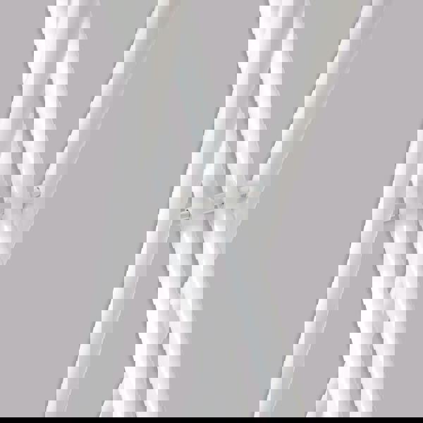 Gr8 Home Ironing Board Folding Adjustable Non Slip Feet And Iron Rack Grey White 110x34cm