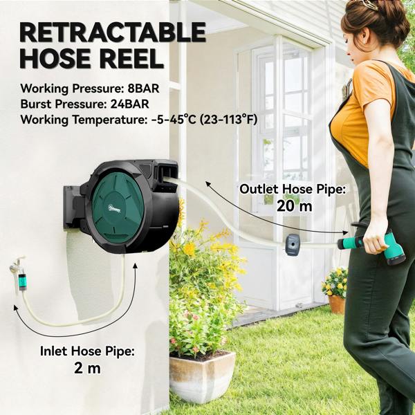 Garden Hose Reel