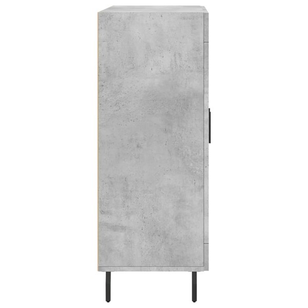 Berkfield Sideboard Concrete Grey 69.5x34x90 cm Engineered Wood