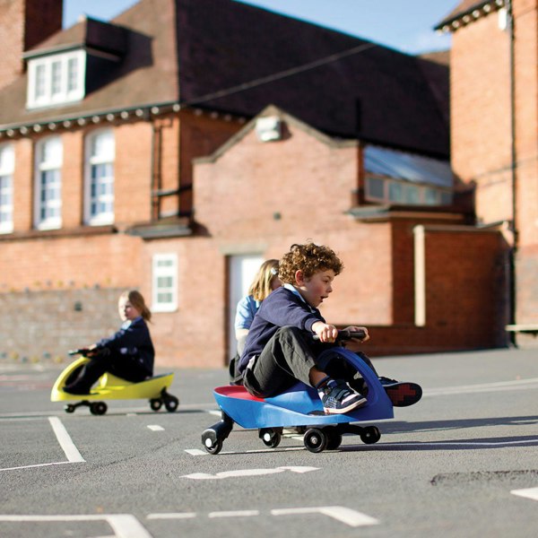 Didicar Unique Self Propelled Kids Ride On Toy - Cool Blue