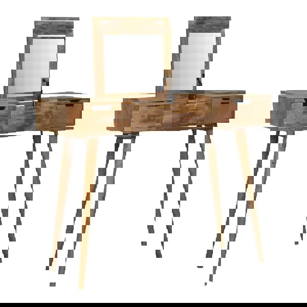 Artisan Furniture Solid Wood Oak-ish Dressing Table