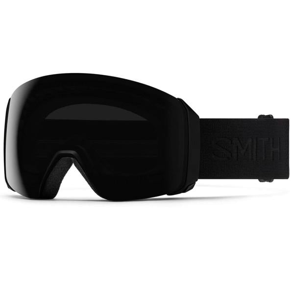 Smith Ski Goggles 4D Mag XL 0JZ 4Y Blackout ChromaPop Sun Black & CP Storm Blue Sensor Mirror