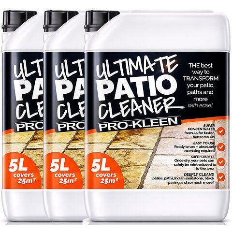 ProKleen Pro-Kleen Ultimate Patio Cleaner - Deeply Cleans Patios & Drives to Remove Dirt & Grime 15L