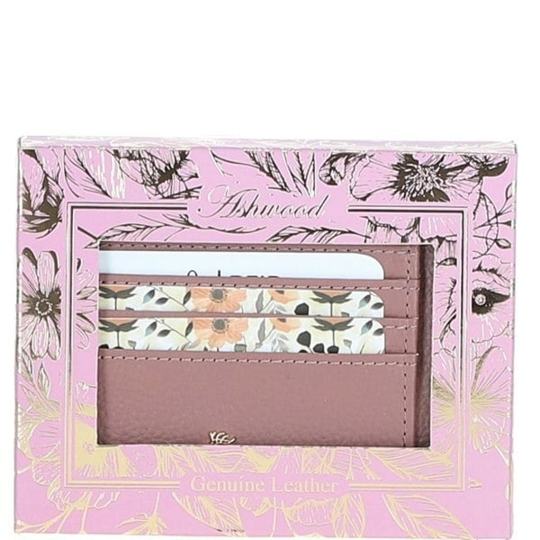 Ashwood Leather RFID Protected Purse with Zip Pocket: 31800
