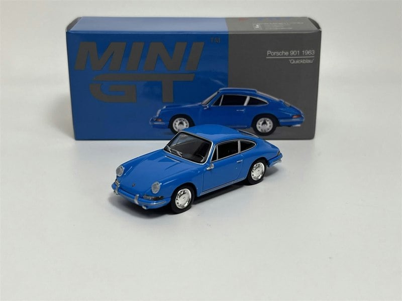 Mini GT Porsche 901 1963 Quickblau LHD 1:64 Scale Mini GT MGT00707L