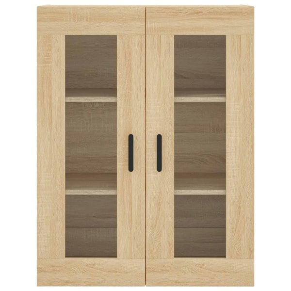 Berkfield Highboard Sonoma Oak 69.5x34x180 cm Engineered Wood