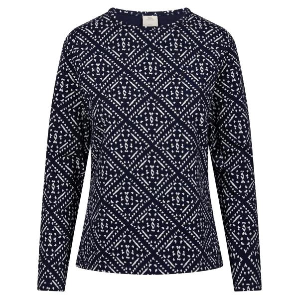 Trespass Womens/Ladies Daniela Patterned Long-Sleeved Top - Navy - 