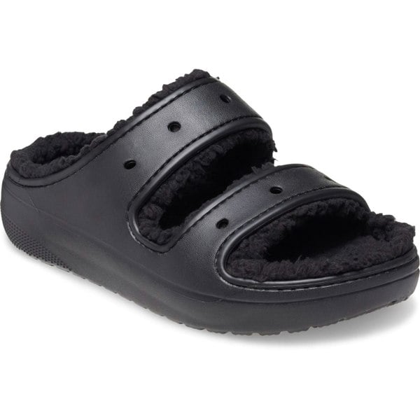 Crocs Classic Cozzzy Sandal Womens - Black