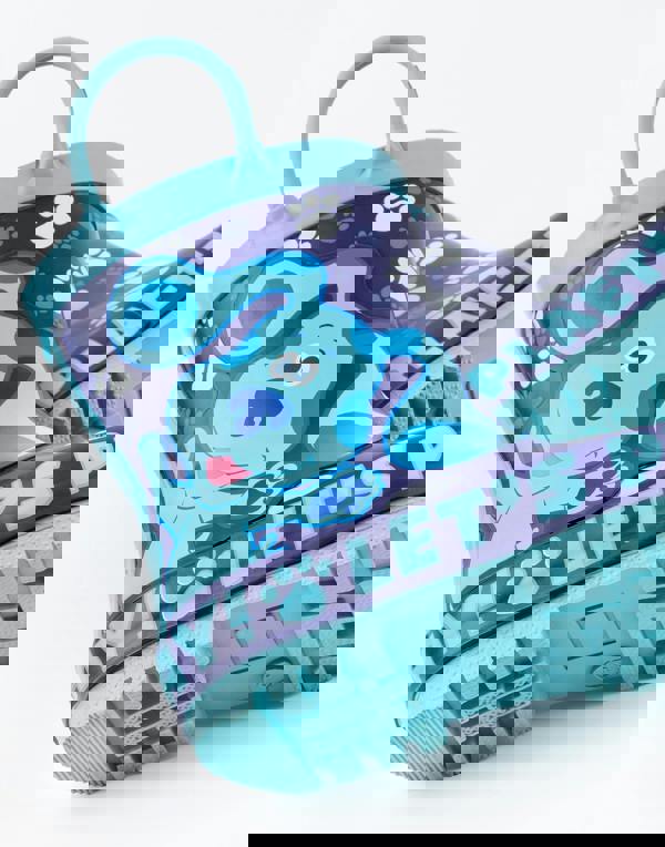 Blue's Clues & You! Boys Blue Let'S Play Print Wellington Boots with Handles