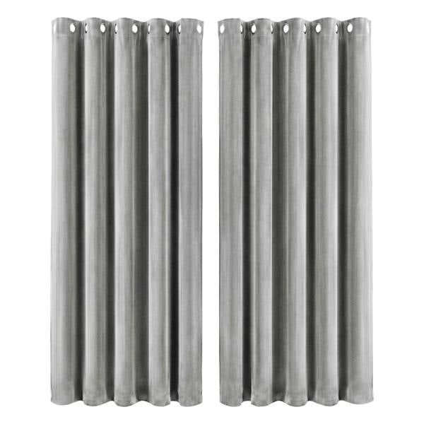 Marlow Thick Thermal Blackout Curtains Velvet Eyelet Ring Top Ready Made