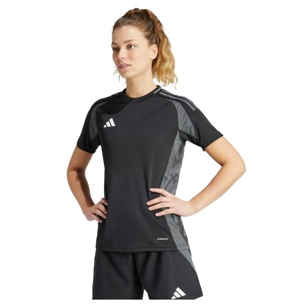 Adidas Womens/Ladies Tiro 24 Competition Match T-Shirt - Black - 