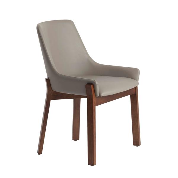 Angel Cerdá Dark Mink Leatherette Chair 4017