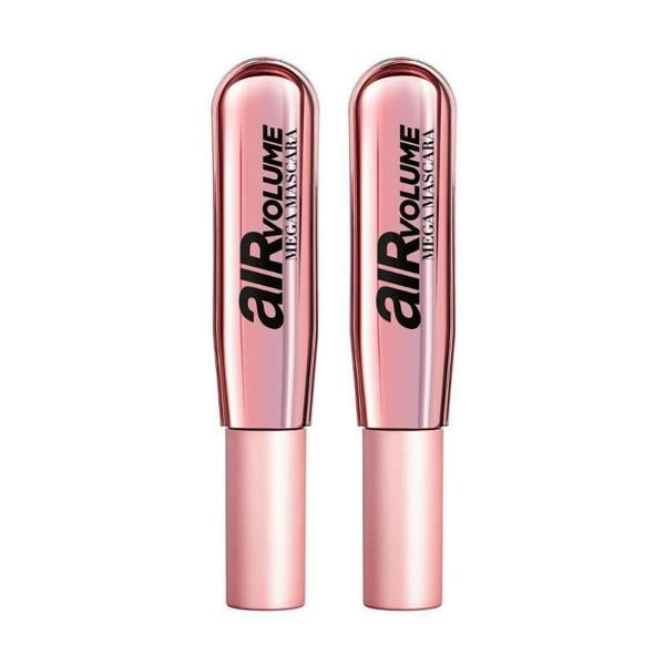 2 x L'Oreal Paris Air Volume Mega Mascara 9ml - 852 Black/Brown