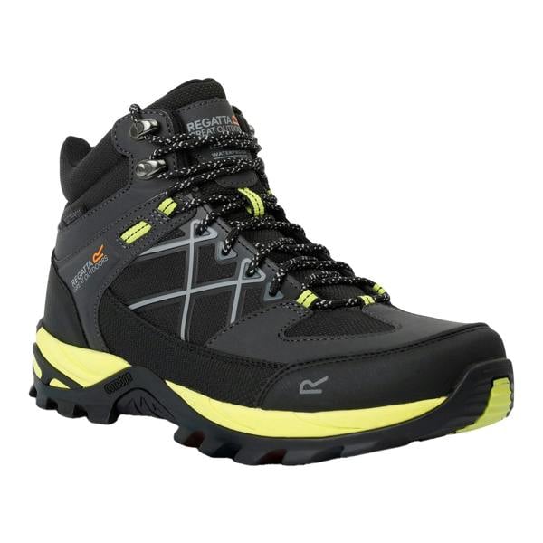 Regatta Mens Samaris III Walking Boots - Ash/Lime Punch - 