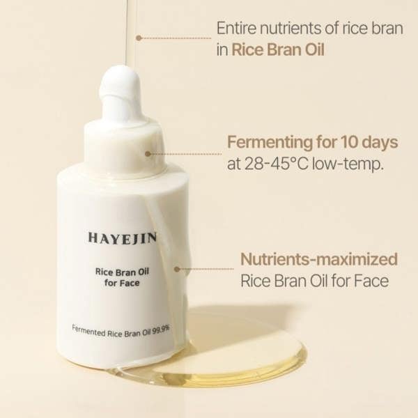 HAYEJIN Rice Bran Oil For Face 30ml