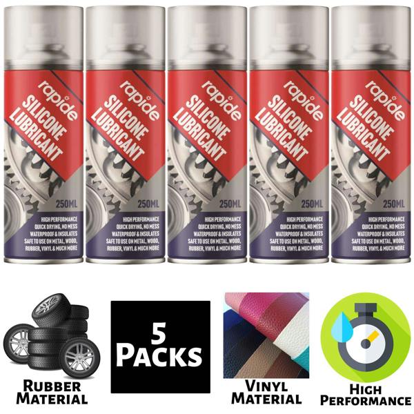 Rapide 5X Rapide Silicone Lubricant 250ml