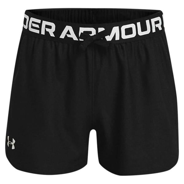 Under Armour Girls Play Up Shorts - Black - 