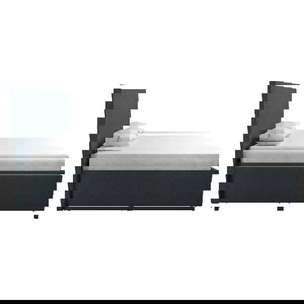 Dorel Home Kelly Bed with Storage Fabric Navy - Double