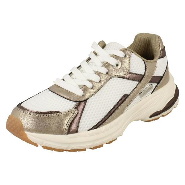 Elle Sport Ladies Elle Sport Chunky Lace Up Mesh Trainers F7563
