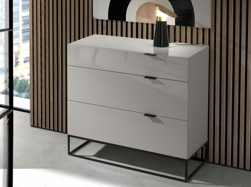 Angel Cerdá Table Lamp in Black Marble and Golden Steel 8028