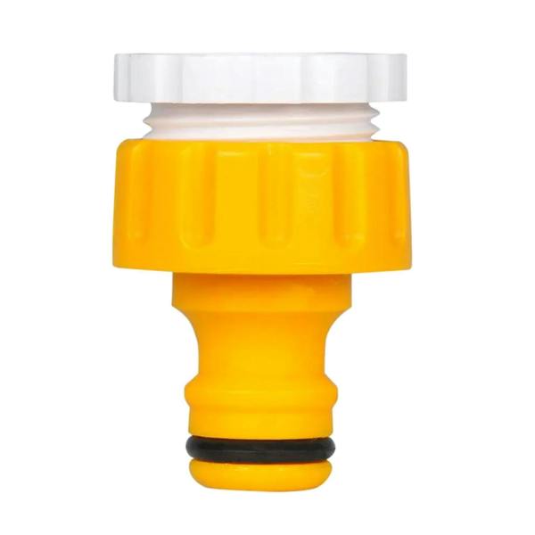Hozelock Threaded Tap And Hose End Connector - Yellow - 