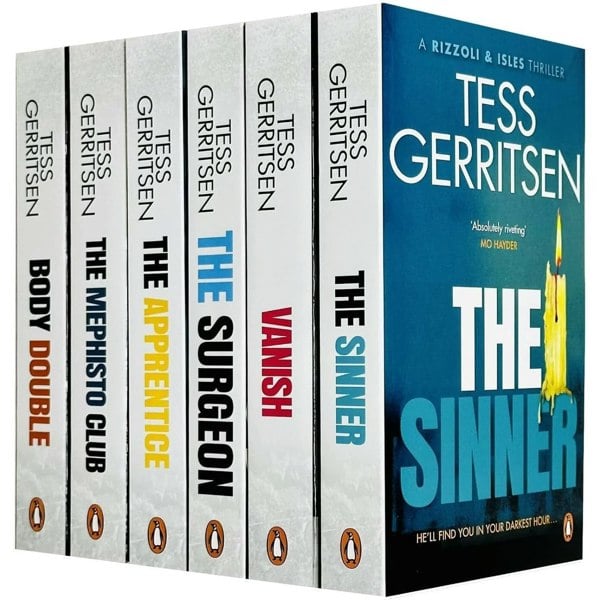 Bantam Tess Gerritsen Rizzoli & Isles Series 1-6 Books Collection Set