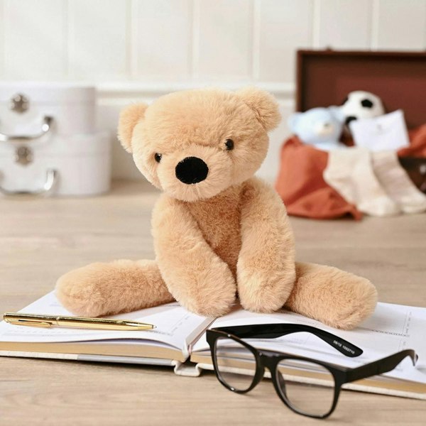 T. H. Baker Softies Hudson Plush Brown Teddy Bear Soft Toy SOF112