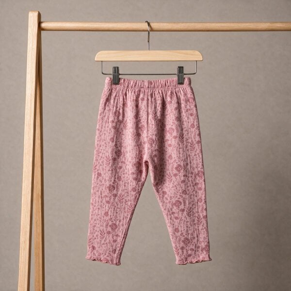 Mini Cuddles Floral-Print Leggings (Multicolour), 3 Pack