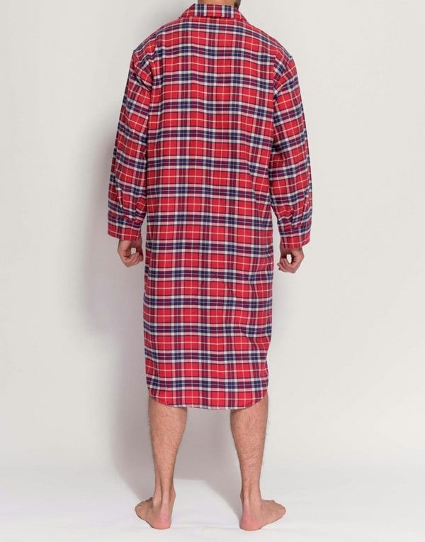 British Boxers Men's Brushed Cotton Nightshirt – Glencoe Tartan