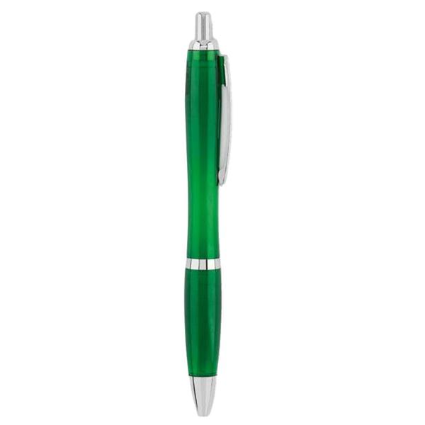 MidOcean Rio RPET Ballpoint Pen - Transparent Green - 