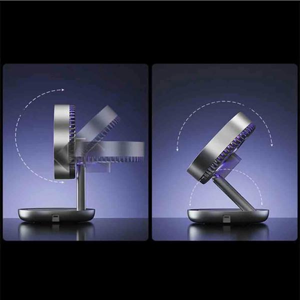 Leaper Foldable Mini Fan with Colorful Ambient Light