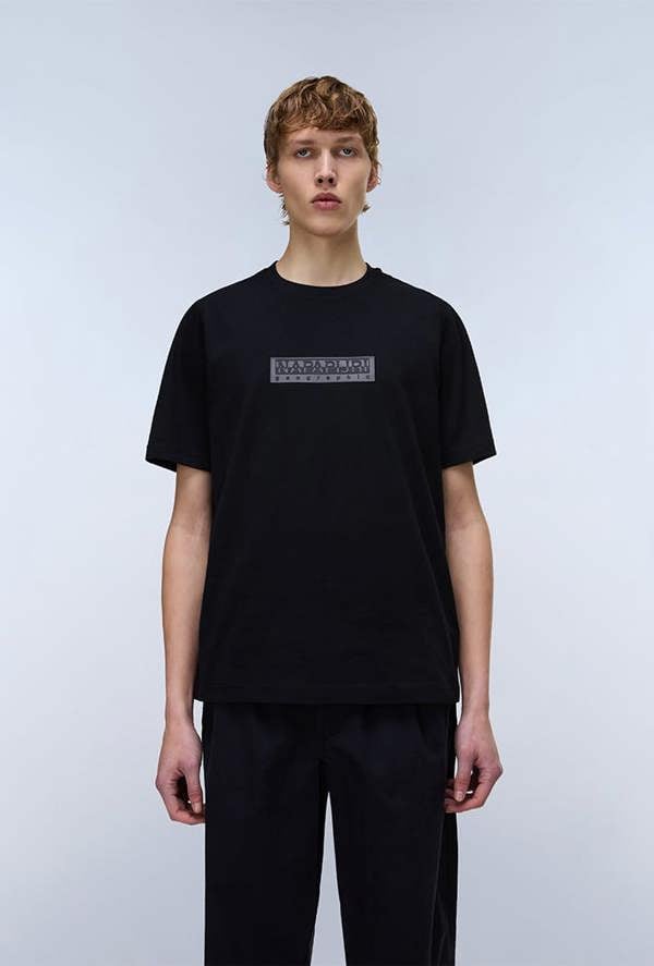Napapijri Box Logo Short Sleeve T-Shirt